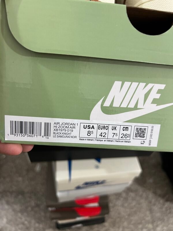 LABUBU X AIR JORDAN 1 HI ZOOM AIR BLACK KNIGHT(36-45) - 图片 8
