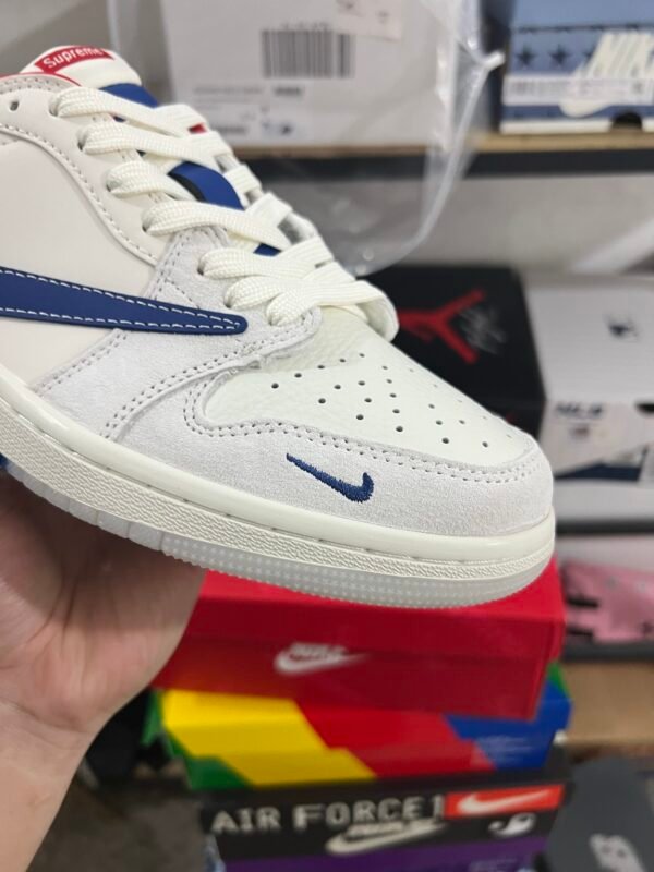 SUPREME X AIR JORDAN 1 LOW OG SP.T WHITEBLACK.WHITE(36-45) - 图片 7
