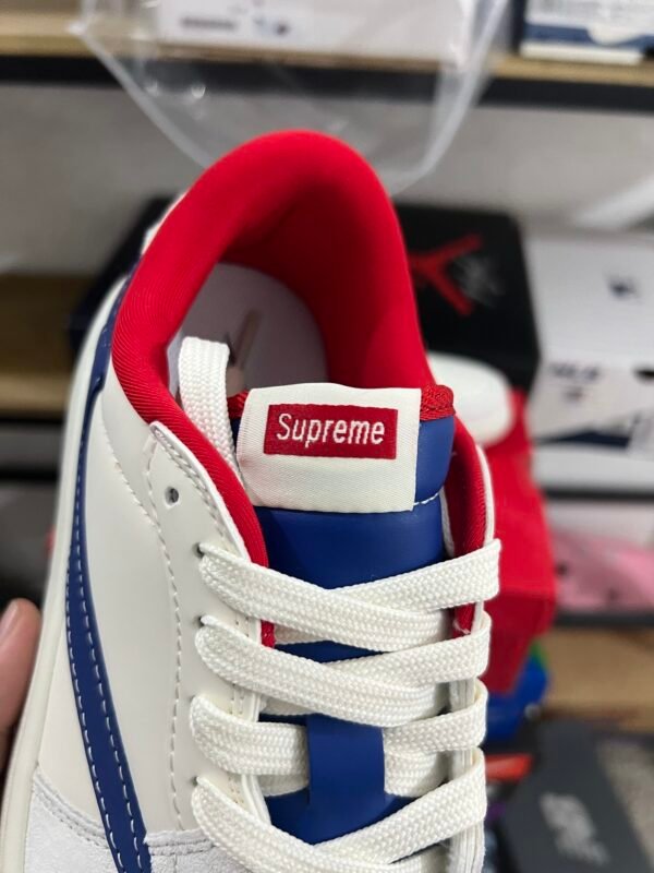 SUPREME X AIR JORDAN 1 LOW OG SP.T WHITEBLACK.WHITE(36-45) - 图片 5