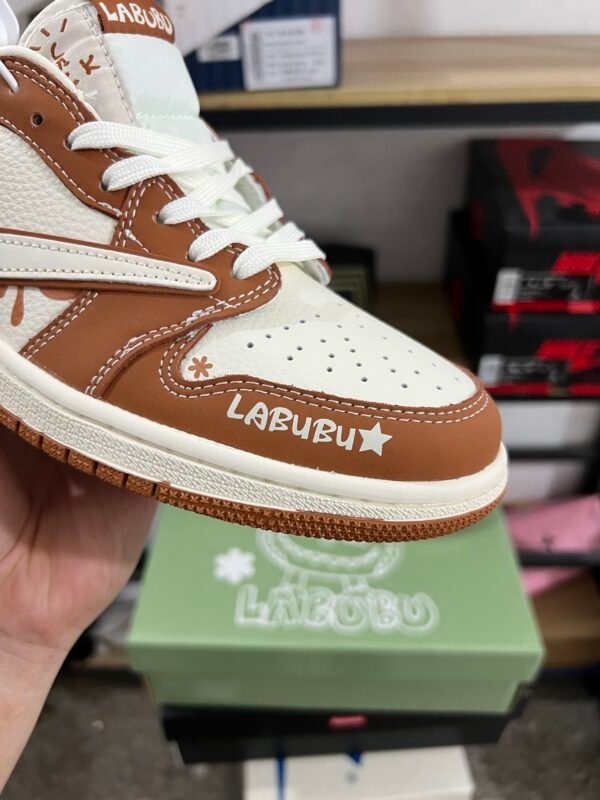 LABUBU X AIR JORDAN 1 HI ZOOM AIR BLACK KNIGHT(36-45) - 图片 7